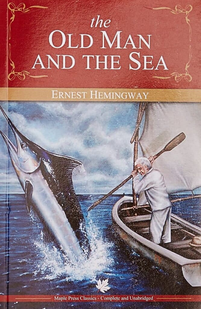 coperta 1 a cartii The old man and the sea, de Hemingway