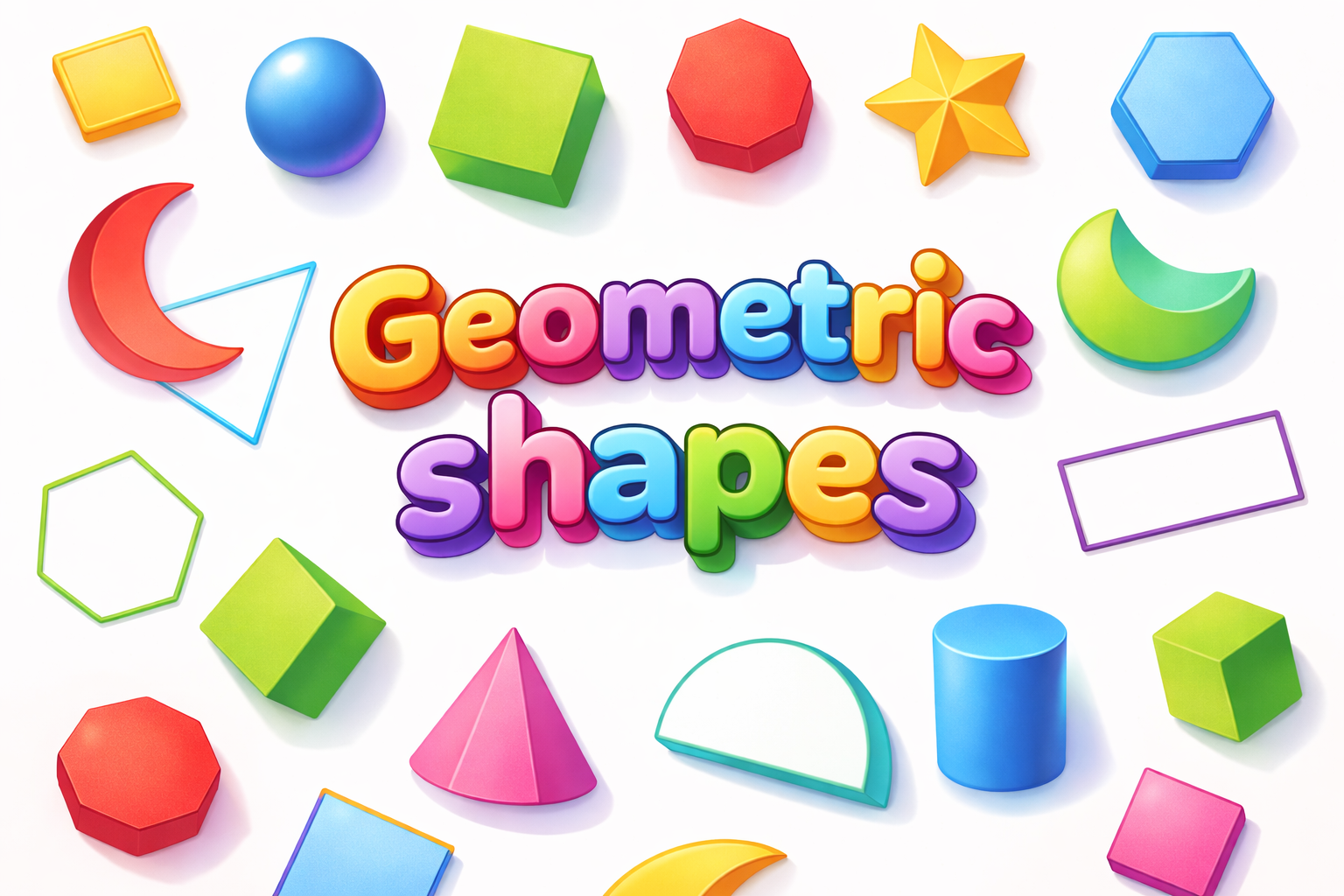 Formele geometrice in engleza